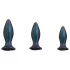 AlvUp - juego de plug anal con control remoto (azul)