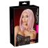 Peluca bob media melena (rosado)