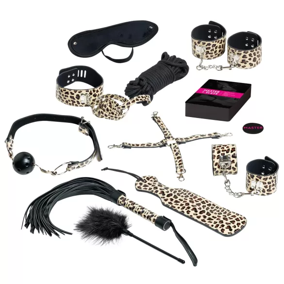 tease & please - Master & Slave - set de aventura BDSM prémium para parejas (13 piezas)
