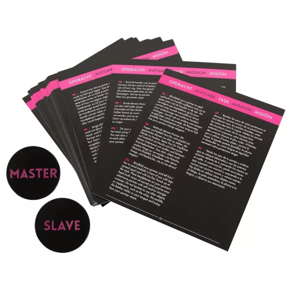 tease & please - Master & Slave - set de aventura BDSM prémium para parejas (13 piezas)