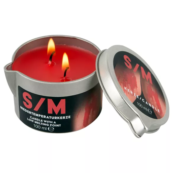 BDSM - vela bondage - cera de parafina para el cuerpo - 100 ml
