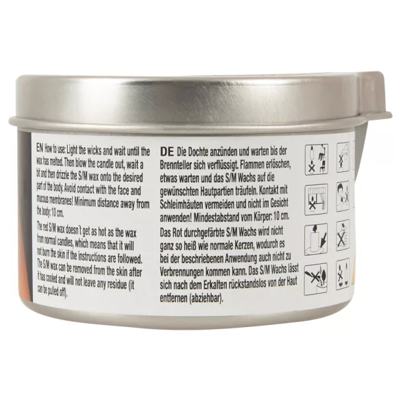 BDSM - vela bondage - cera de parafina para el cuerpo - 100 ml