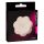 Cubrepezones florales Cottelli - 12 piezas naturales
