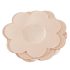 Cubrepezones florales Cottelli - 12 piezas naturales