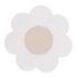 Cubrepezones florales Cottelli - 12 piezas naturales