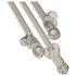 Pajita Pene Transparente (4 uds)