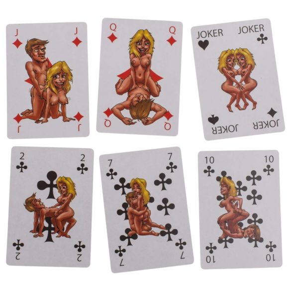 Kama Sutra - baraja erótica de cartas - 54 unidades