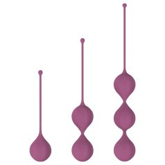  Cotoxo Belle - Set de bolas chinas 3 piezas - silicona violeta