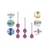 Cotoxo Belle - Set de bolas chinas 3 piezas - silicona violeta
