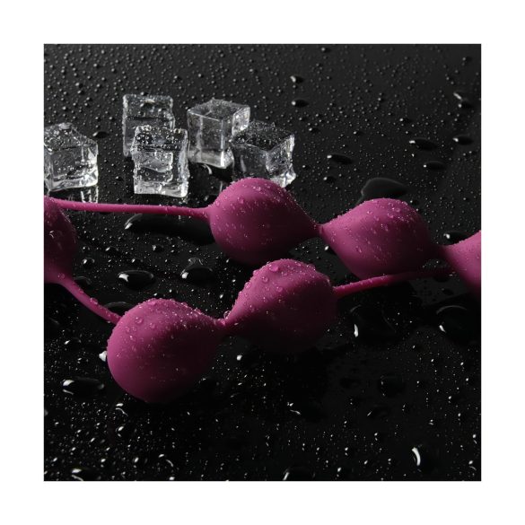 Cotoxo Belle - Set de bolas chinas 3 piezas - silicona violeta