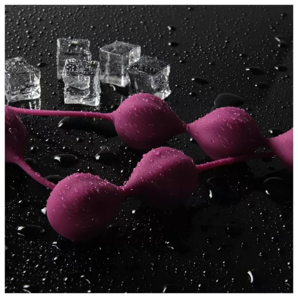 Cotoxo Belle - Set de bolas chinas 3 piezas - silicona violeta