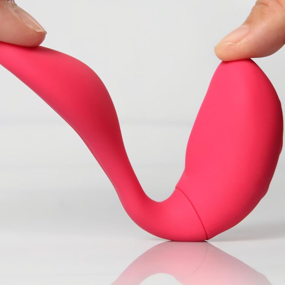 Cotoxo Cupid 2 - vibrador para pareja con control remoto - silicona roja