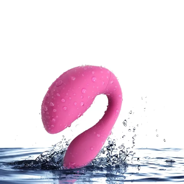 Cotoxo Cupid 2 - vibrador para parejas con mando - silicona violeta