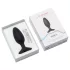 Lovense Hush 2 M - Vibrador anal controlado por app (45 mm, negro)