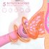 Sunfo - Vibrador rosado para pezones y punto G