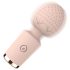 Sunfo Strawberry - Mini vibrador masajeador impermeable (rosa)