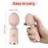 Sunfo Strawberry - mini vibrador masajeador resistente al agua - rosa