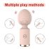 Sunfo Strawberry - Mini vibrador masajeador impermeable (rosa)