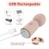 Sunfo Strawberry - Mini vibrador masajeador impermeable (rosa)