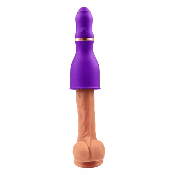 Sunfo - vibrador para glande recargable - silicona lila