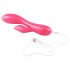 LP Jessica - vibrador inteligente e impermeable con estimulador de clítoris (rosa)