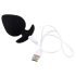 Vibrador anal inteligente, recargable e impermeable LP Spade (negro)