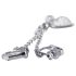 Joya íntima con corazón de estrás (plata)
