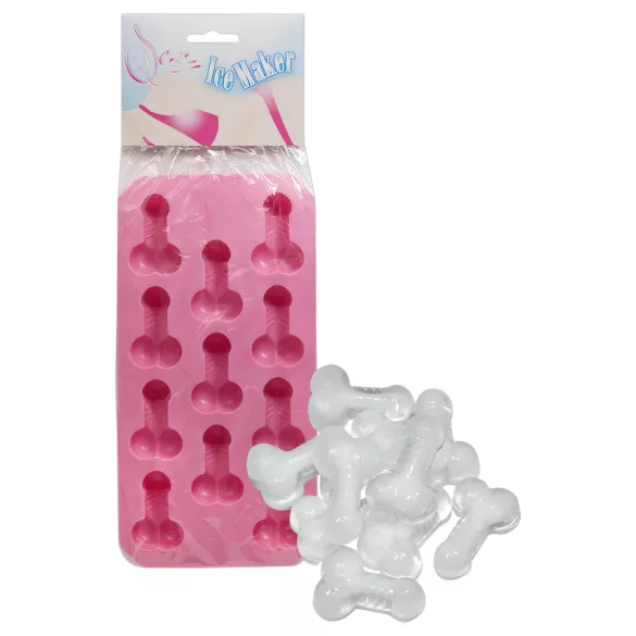 Molde de silicona para cubitos de hielo - pene