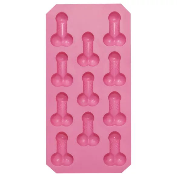 Molde para hielo - forma de pene - silicona
