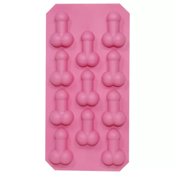 Molde para hielo - forma de pene - silicona