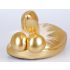 Zapatillas Divertidas con Diseño de Pene - Oro
