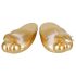 Zapatillas con pene - dorado