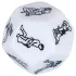 Dado sexual 12 caras - blanco