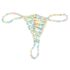 Tangas comestibles para mujeres - multicolor