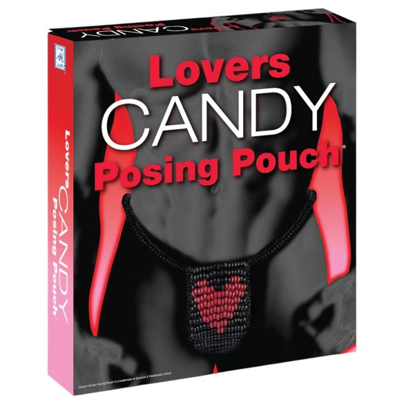 Tanga de azúcar comestible (corazón)