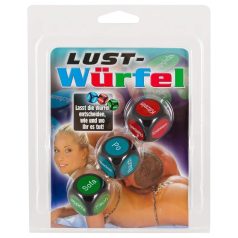   Szex kocka - juego erótico de dados - alemán - set de 3 piezas