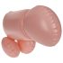 Pelea de Gallos - Pene hinchable adaptable (natural)