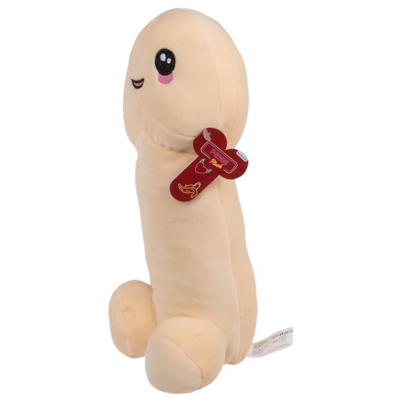 Pene de peluche - 30 cm (color natural)