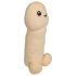 Pene de peluche - 30 cm (color natural)