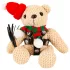 Bad Kitty - osito de peluche BDSM - navideño