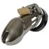 CB-6000 - Jaula de Lujo para Pene con Candado (Cromo)