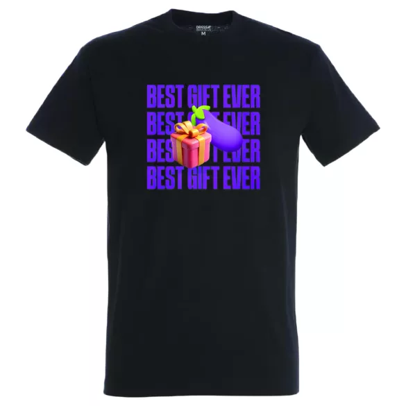 La Mejor Camiseta de Hombre (negra) - L