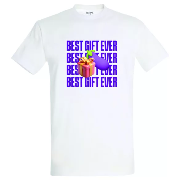 La Mejor Camiseta para Hombre (blanca) - M