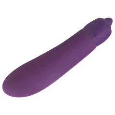 Lonely - vibrador con forma de berenjena - silicona lila