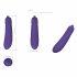 Lonely - vibrador berenjena (morado)
