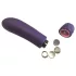 Lonely - vibrador con forma de berenjena - silicona lila