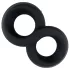 Pulselock Taur - doble anillo para pene y testículos (negro) - 20 mm