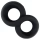 Pulselock Taur - doble anillo para pene y testículos (negro) - 20 mm
