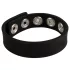 Pulselock Forge - anillo para el pene de silicona ajustable con broches (negro) - 228 mm