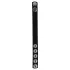 Pulselock Forge - anillo para el pene de silicona ajustable con broches (negro) - 228 mm